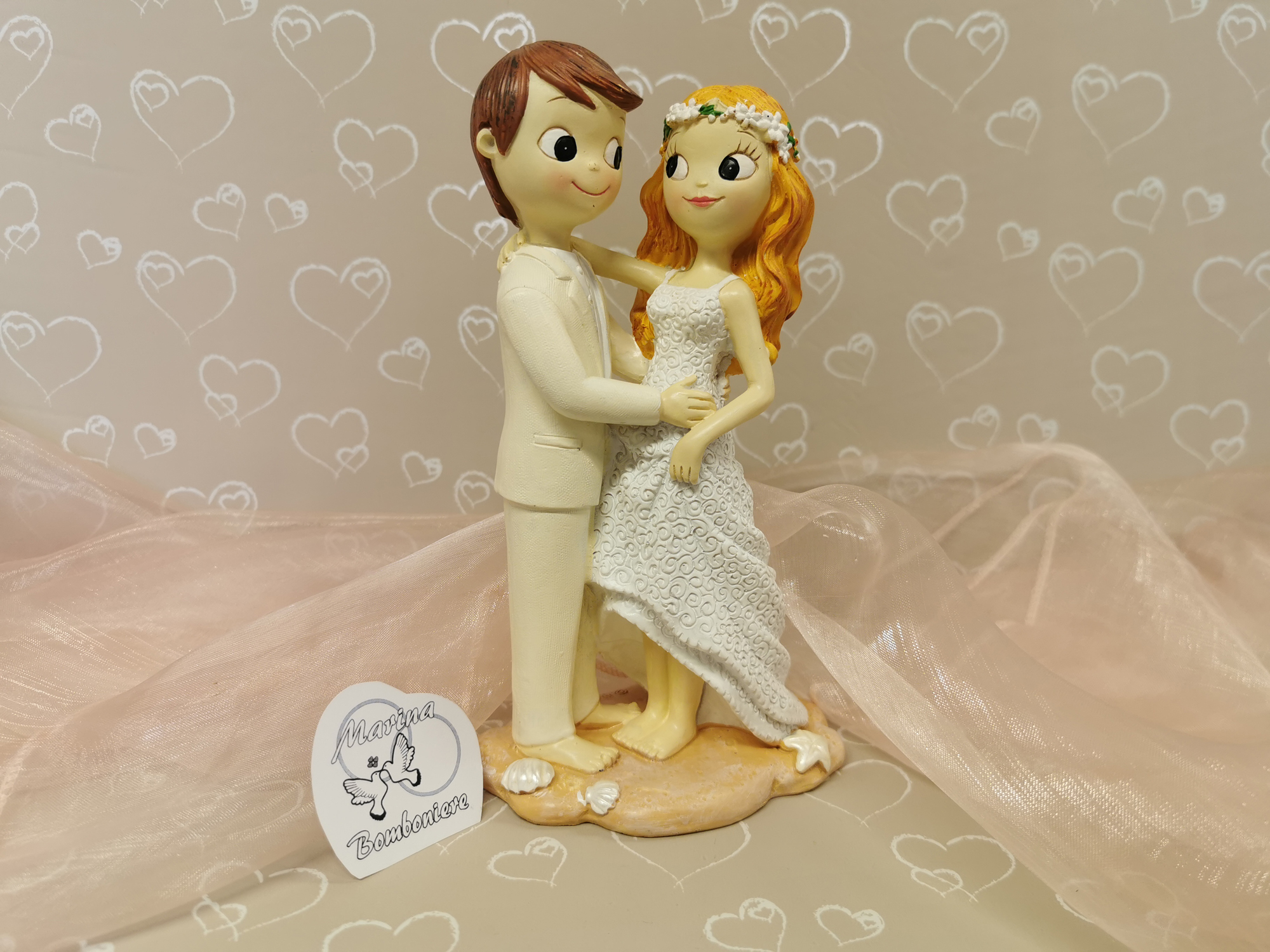 cake topper matrimonio spiaggia