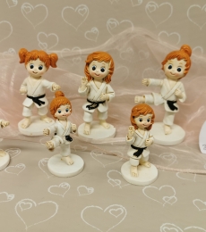 bimba judo bomboniera comunione cresima